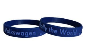 Silikonarmband Hochpraegung